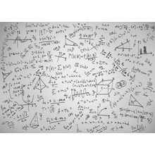 Mathematic Equations Wall Mural
