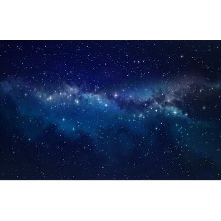 Starry Night Sky In Deep Outer Space Mural Wallpaper