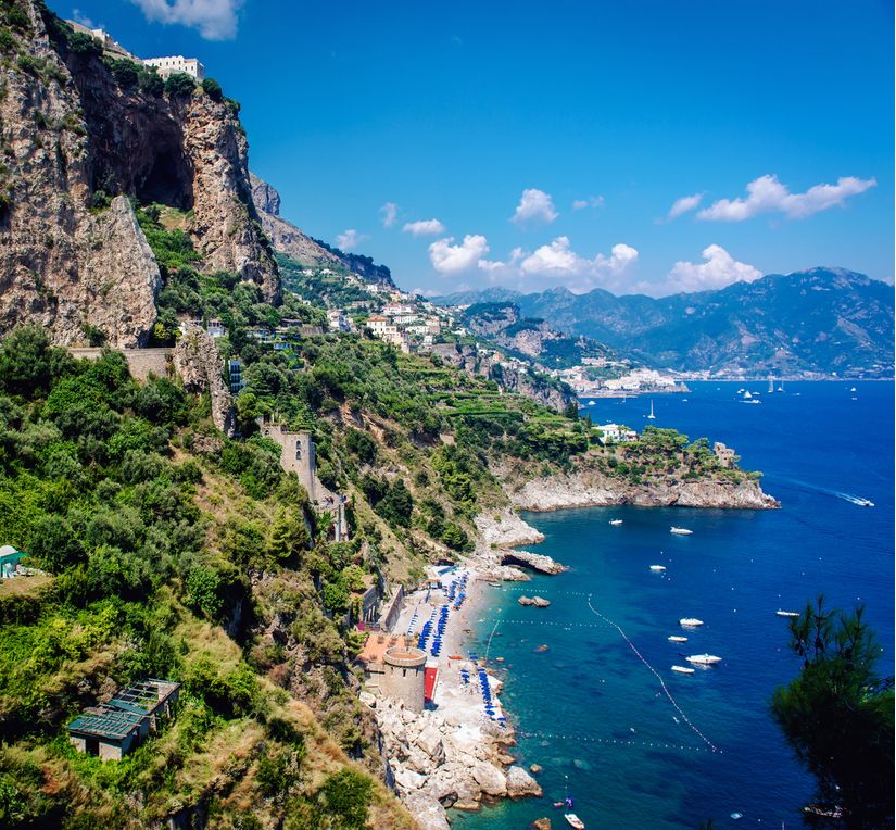 The Amalfi Coast Wall Mural - Murals Your Way