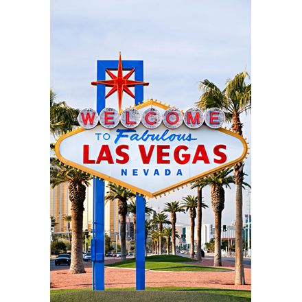 Welcome To Las Vegas Wall Mural - Murals Your Way