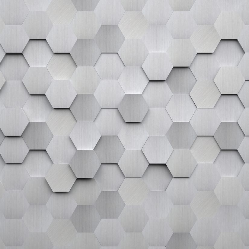 3D-metal-hexagon-background-pattern