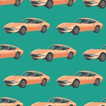 Porsche 912 Pattern Wallpaper