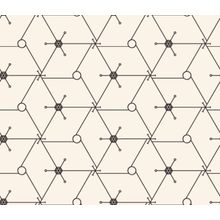 Geometric Hexagonal Grid Wall Mural