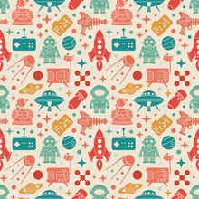 Intergalactic Pattern Wallpaper