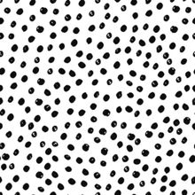 Hand Drawn Dots Wallpaper
