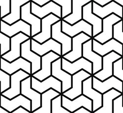 Black-and-White-Geometric-Pattern