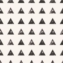 Stamped Triangle Watercolor Pattern Wallpaper