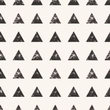 Stamped Triangle Watercolor Pattern Wallpaper