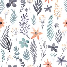 Bashful Blossoms Pattern Wallpaper