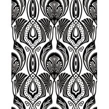 Art Deco Damask Pattern Wallpaper