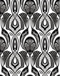 Art-Deco-Damask-Pattern-Wallpaper