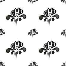 Boho Ink Pattern Wallpaper