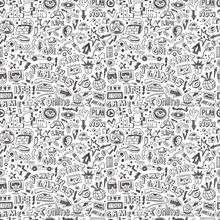 Video Game Doodle Wallpaper