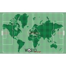 Soccer World Map Wall Mural