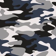 Gray Camouflage Pattern Wallpaper