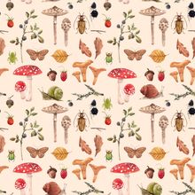 Cottagecore Mushroom Wallpaper