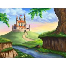 Fantasy Castle Wall Mural