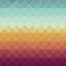 Colorful Triangle Pattern Wallpaper