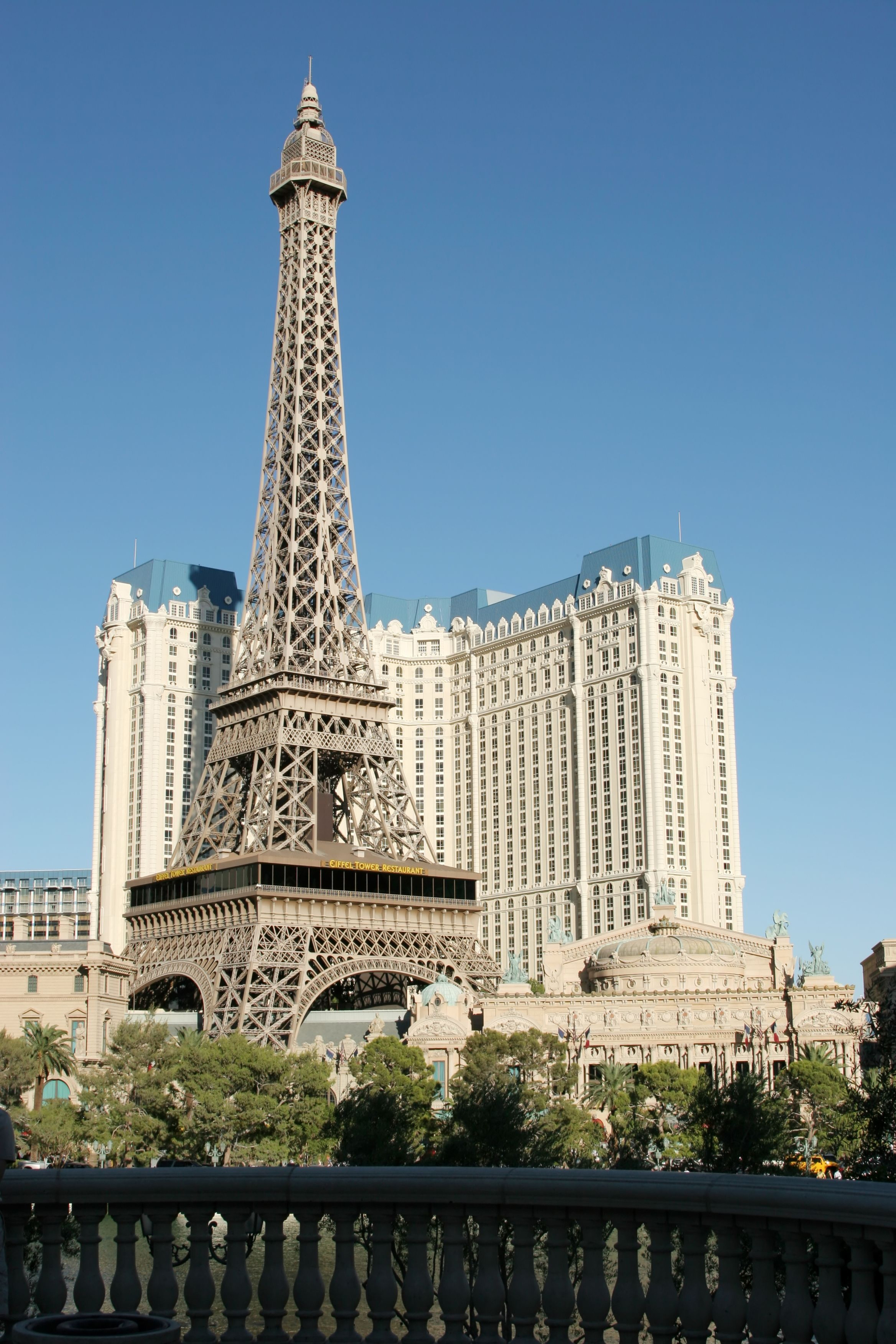 Eiffel Tower In Las Vegas Mural - Murals Your Way