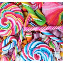 Colorful Candies Wall Mural