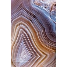 Multi-Layered Natural Brown Agate Wall Mural