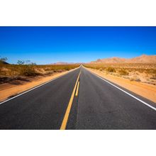 Mojave Desert By Route 66 In California Yucca Valley Wallpaper Mural