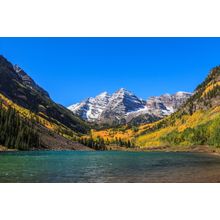 Maroon Bells White River National Forest Colorado Wall Mural