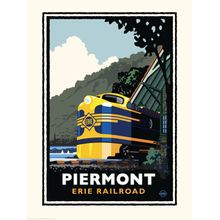 Piermont Erie Railroad Wall Mural