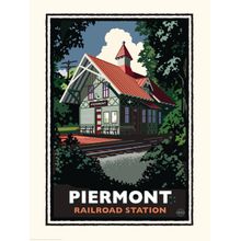 Piermont Train Station Wall Mural