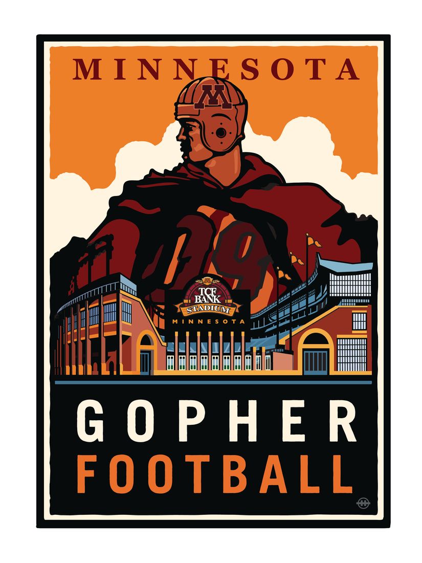 University-Of-Minnesota-Football-Wall-Mural