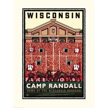 University Of Wisconsin-Madison Football Wall Mural