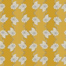 LillyBelle - Henna Stripe Mustard Wallpaper