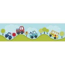 Bumper-2-Bumper Bumpy Road Wall Mural