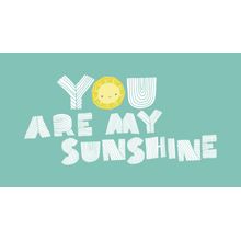 You Are My Sunshine (Rosas) Mural Wallpaper