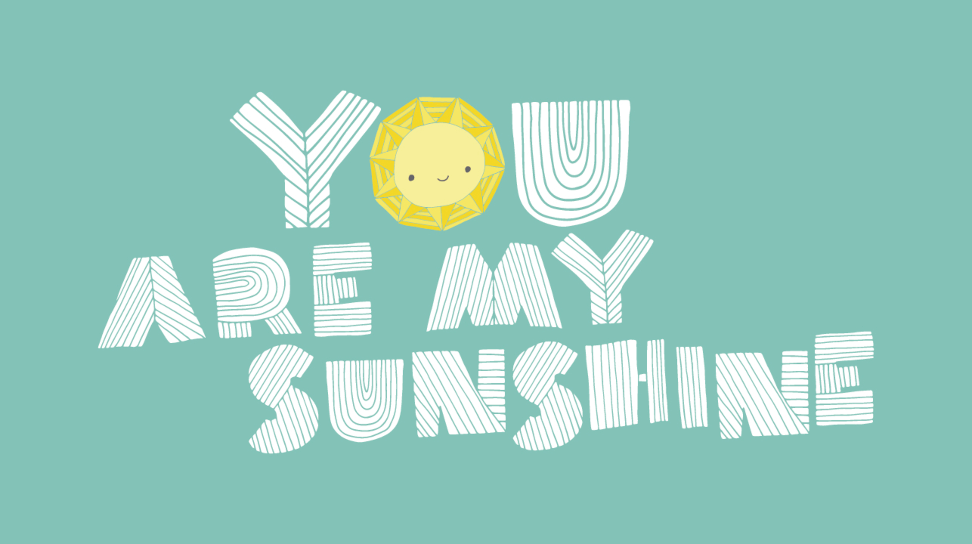 You Are My Sunshine (Rosas) Mural - Heather Rosas - Murals Your Way