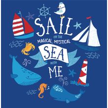 Sail With Me Wall Mural