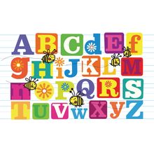 ABC Spelling Bees Mural Wallpaper