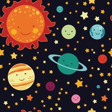 Happy Planets Wallpaper