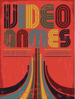 Video-Game-Retro-Poster-Wallpaper-Mural