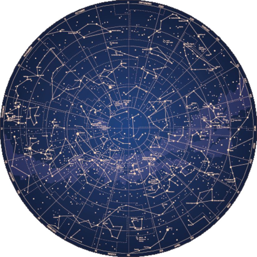 Detailed-Map-Of-Constellations-Wallpaper-Mural
