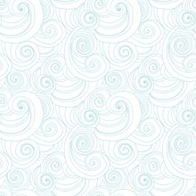 Retro Curls Wallpaper