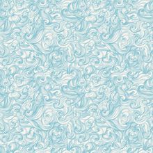 Waves and Curls Wallpaper