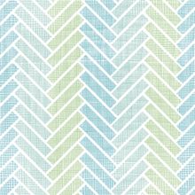 Aqua Herringbone Pattern Wallpaper