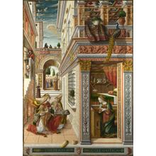 The Annunciation W/ St. Emidius Wall Mural