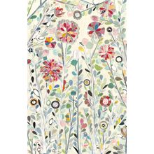 Whimsical Spring Blossoms Wall Mural
