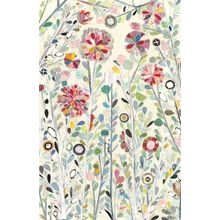 Whimsical Spring Blossoms Wall Mural