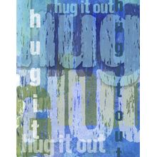 Hug It Out Wall Mural
