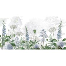 Foxglove Blue Wall Mural