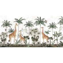 Gracious Giraffes Wall Mural