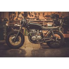 Motorcycle Murals & Bicycle Scene Wallpaper - Murals Your Way